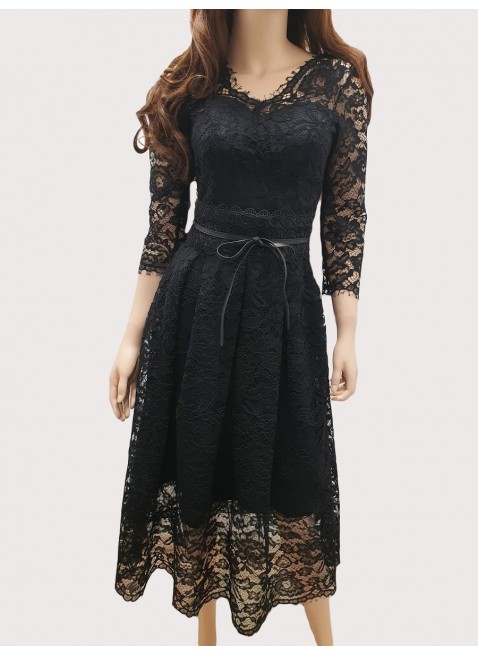 Elegantes Party Spitzenkleid