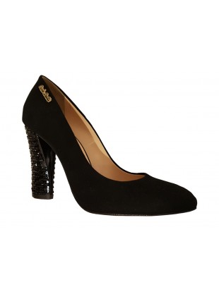 Italienische Pumps aus Veloursleder