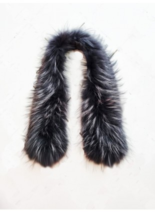 Echtes Waschbären Kapuzenpelz