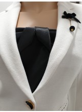 Jersey Blazer mit modische Elementen