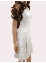 Elegantes weißes Kleid von Balizza