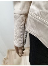 Lederjacke mit Reißverschusstaschen Balizza