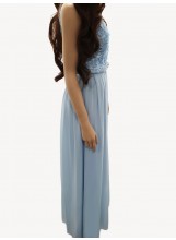 Elegantes Abendkleid in Himmelblau