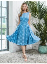  Retro Tupfenkleid von BlueMary