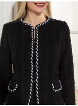 Bouclé Blazer von BlueMary