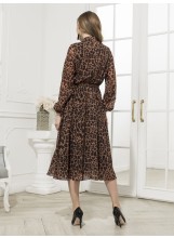 Kleid mit Leopardenmuster 