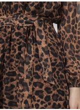 Kleid mit Leopardenmuster 