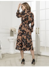 BlueMary Langärmliges Retrokleid