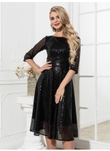  Schwarzes Partykleid