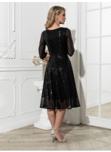  Schwarzes Partykleid