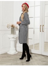 BlueMary Hahnentrittmuster Mantel