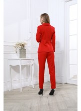 Damen Hosenanzug in Rot 