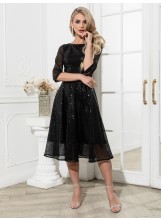  Schwarzes Partykleid